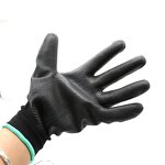 PU Coated Gloves - Polyester Nylon Knit for Construction Safety
