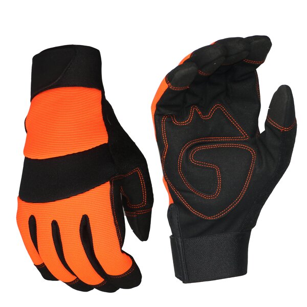 Mechanic Gloves - Breathable Anti Slip Impact Resistant for Work