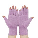 Arthritis Gloves - Fingerless Compression for Women & Men