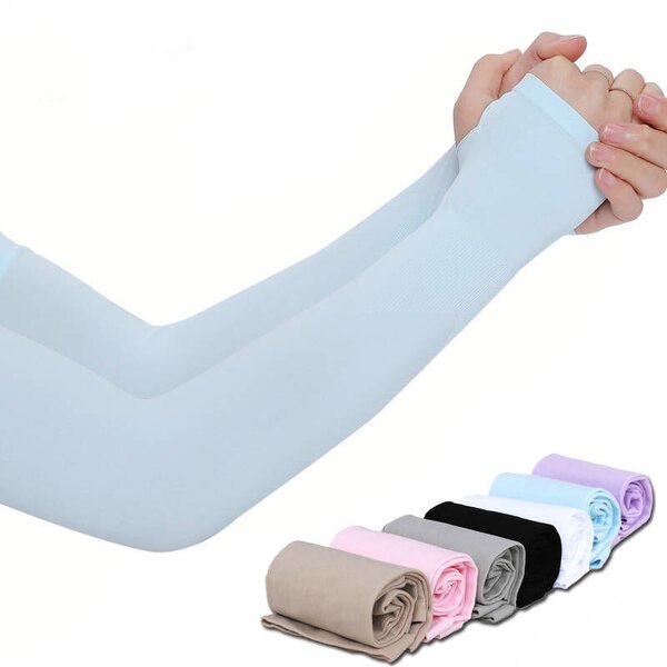 UV Protection Sleeves - Cooling Sunscreen for Sports & Cycling