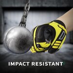 Work Gloves - Synthetic Leather Touch Screen Impact Protection