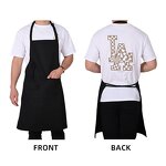Kitchen Aprons - Custom 65% Polyester 35% Cotton for Chef