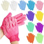 Bath Gloves - Natural Bamboo Charcoal for Shower & Spa