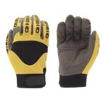 Mechanical Gloves - Synthetic Leather Palm EVA TPR Impact