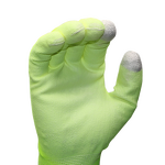 Safety Gloves - Fluorescent Polyester PU Palm Copper Fiber Anti Static