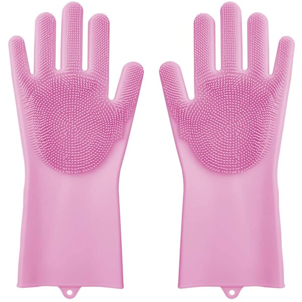 PVC Gloves - Red Heat Oil Chemical Heavy Duty Oil Resistant