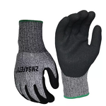 Cut Resistant Gloves - HPPE Nitrile Coated Level 5 for Construction