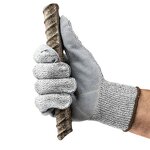 Leather Gloves - Cow Split Leather Anti Slip Cut Resistant