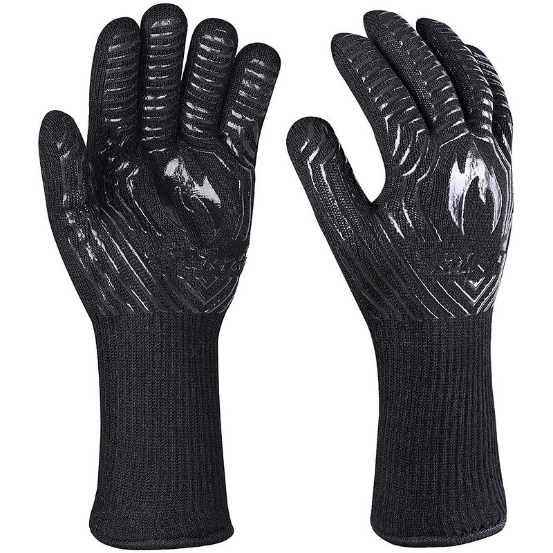 Oven Glove - EN407 Certified Extreme Heat Resistant for BBQ