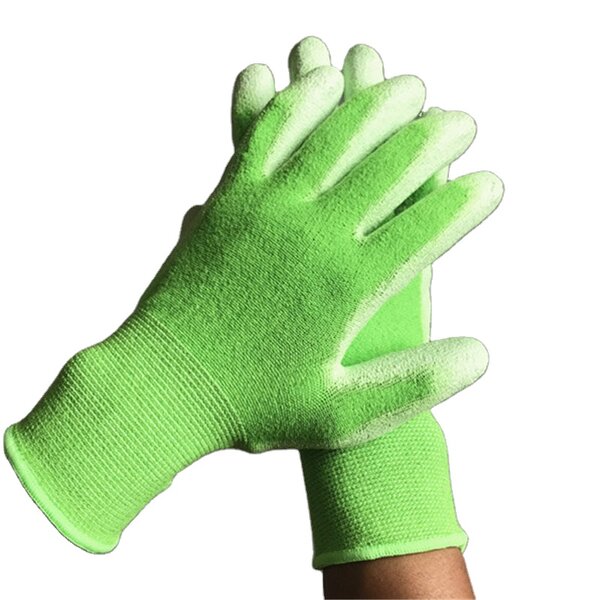 Garden Gloves - 13G Bamboo Fiber PU Palm Coated ECO