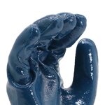 Nitrile Work Gloves - Fully Coated Jersey Liner Oil-Resistant