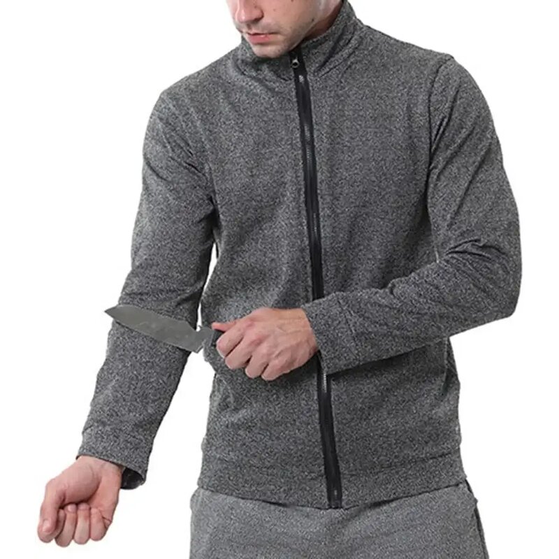 Safety Shirt - HPPE Long Sleeve Stab Proof Level F for Men