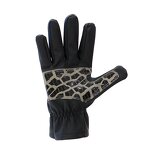 Leather Gloves - Black Unlined Full Finger for Motorcycle