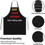 Kitchen Apron - Custom Cotton Waterproof Adjustable for Chef