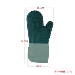 Silicone Oven Mitts - Heat Resistant Non-Slip for Barbecue