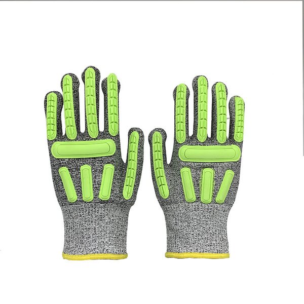 Cut Resistant Gloves - Level 5 TPR Anti-impact for Oilfield