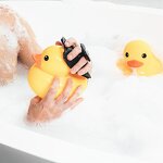 Shower Scrubber - Silicone Loofah for Pet Exfoliating