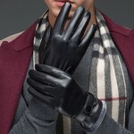 Winter Gloves - Touchscreen PU Leather Waterproof for Cycling