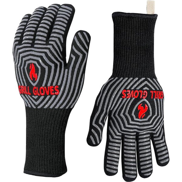 Oven Mitts - 1472℉ Heat Protection Non-Slip for Kitchen