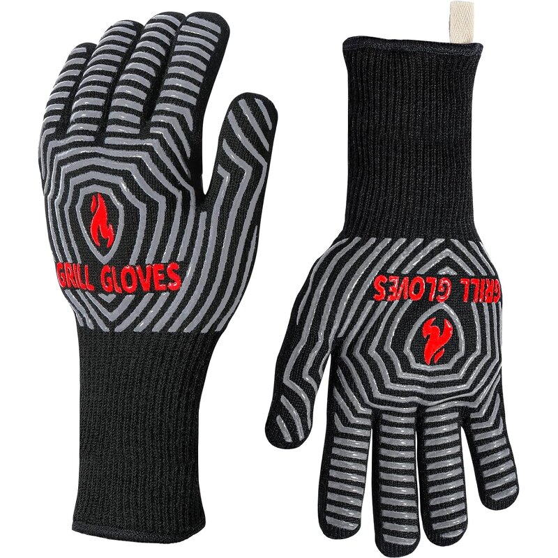 Oven Mitts - 1472℉ Heat Protection Non-Slip for Kitchen