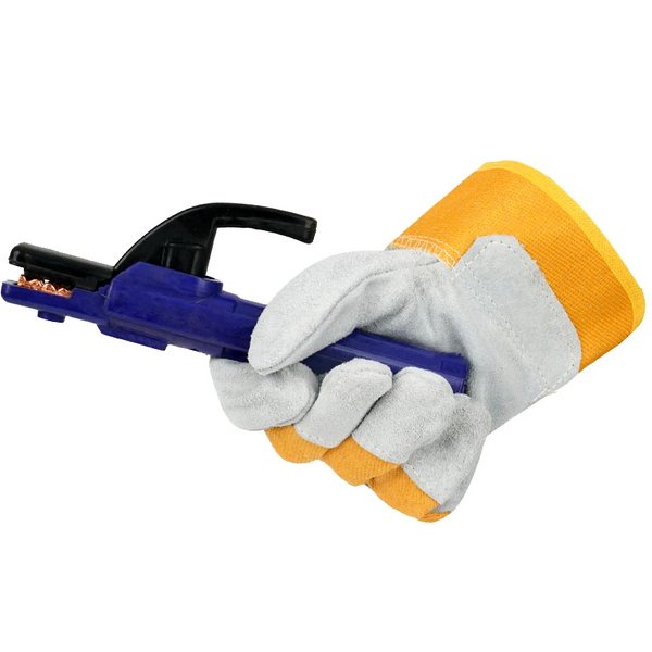 Work Gloves - Cow Split Leather Palm Heat Resistant for Welder