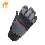 Mechanic Gloves - Multipurpose Silicone Printed Synthetic Leather