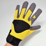 Mechanical Gloves - Synthetic Leather Palm EVA TPR Impact