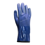 PVC Gloves - Coated Industrial Chemical Resistant Heavy Duty