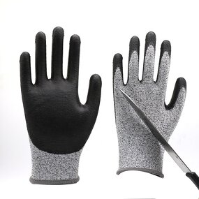 Cut-resistant Glove - HPPE PU Dipped for Glass Handling