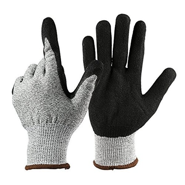 Cut Resistant Gloves - EN388 4343D Level 5 13G HPPE Knitted