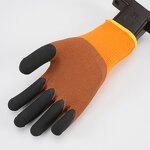 Winter Gloves - Acrylic Terry Latex with Strengthen Fingers