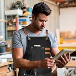 Grill Aprons - Custom Unisex Canvas with Pocket for Cooking