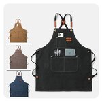 Grill Aprons - Custom Unisex Canvas with Pocket for Cooking