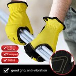 Mechanical Gloves - Ergonomic Fit Touch Screen Synthetic Leather