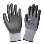 Work Gloves - Seamless Knitted Nylon Nitrile Foam for Construction