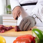 Chainmail Gloves - Stainless Steel for Oyster Shucking & Kitchen