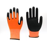 Nitrile Gloves - Sandy Foam Coated for Automotive Assembly