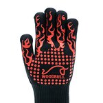 Grilling Gloves - Heat Resistant Silicone Grip for BBQ & Baking