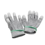 Cleanroom Gloves - PU Coated Antistatic ESD Carbon Fiber for Electronic