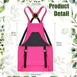 Garden Apron - Adjustable Canvas Waterproof with Pockets