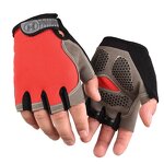 Sports Gloves - Multi-colors Foam Padded Synthetic Leather