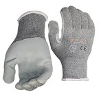 Leather Gloves - Cow Split Leather Anti Slip Cut Resistant