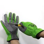 Mechanic Gloves - Custom Orange Reinforced Thumb for Auto