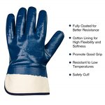 Nitrile Gloves - Custom Industrial Oil Water Proof for Construction