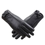 Winter Gloves - Wholesale PU Leather Thermal for Women