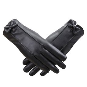 Winter Gloves - Wholesale PU Leather Thermal for Women