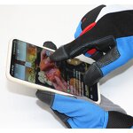 Mechanic Gloves - Reflective Strips Racing Driver for Outdoor