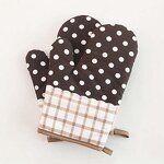 BBQ Mitts - Heat Resistant Cotton Sublimation for Kitchen