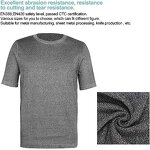 Safety T Shirt - Level 5 Cut Resistant Anti Slash Round Neck