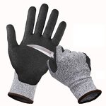 Cut Resistant Gloves - EN388 4343D Level 5 13G HPPE Knitted